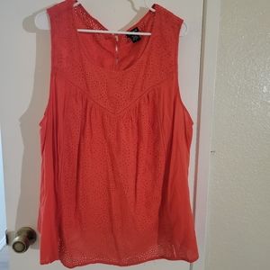 Torrid Eyelet Sleeveless